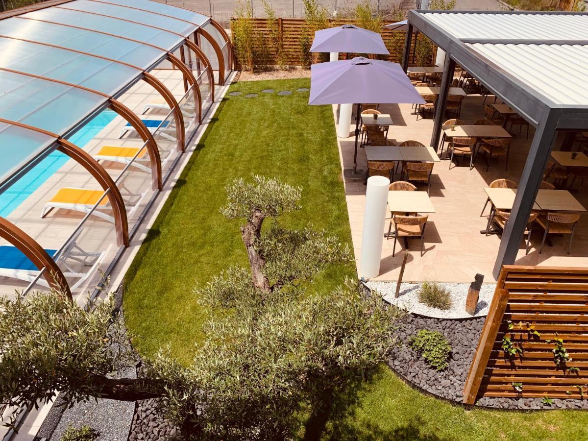 Hôtel Clos Fleuri Castelnaudary Exterior foto