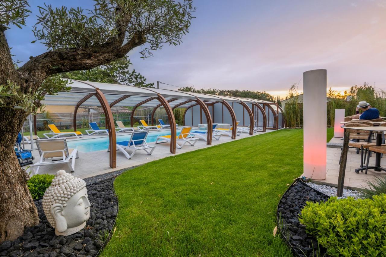 Hôtel Clos Fleuri Castelnaudary Exterior foto