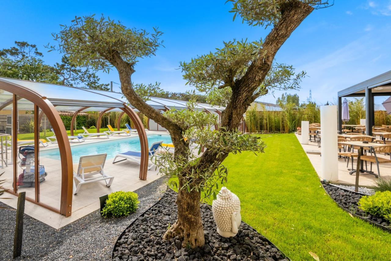 Hôtel Clos Fleuri Castelnaudary Exterior foto